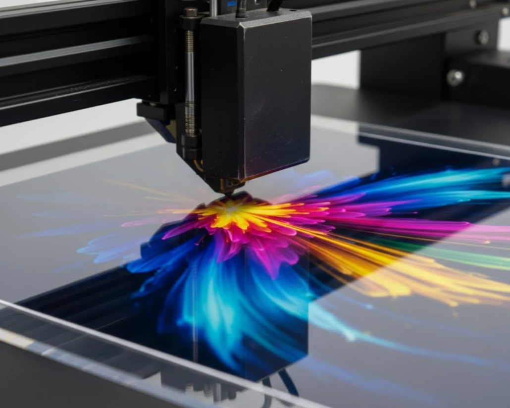 how acrylic printing works